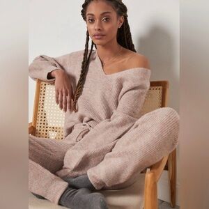 Saturday Sunday Anthropologie Virginia Lounge Jogger Set